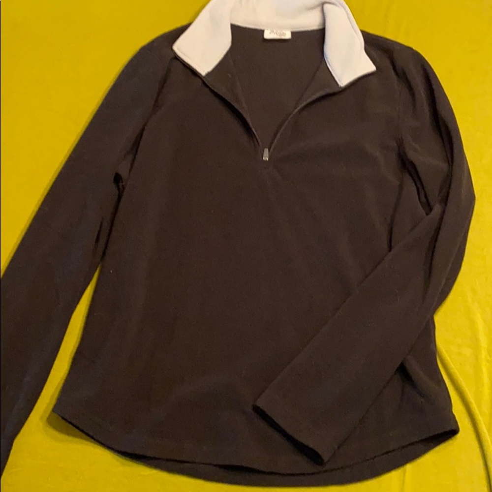 Simple black pullover